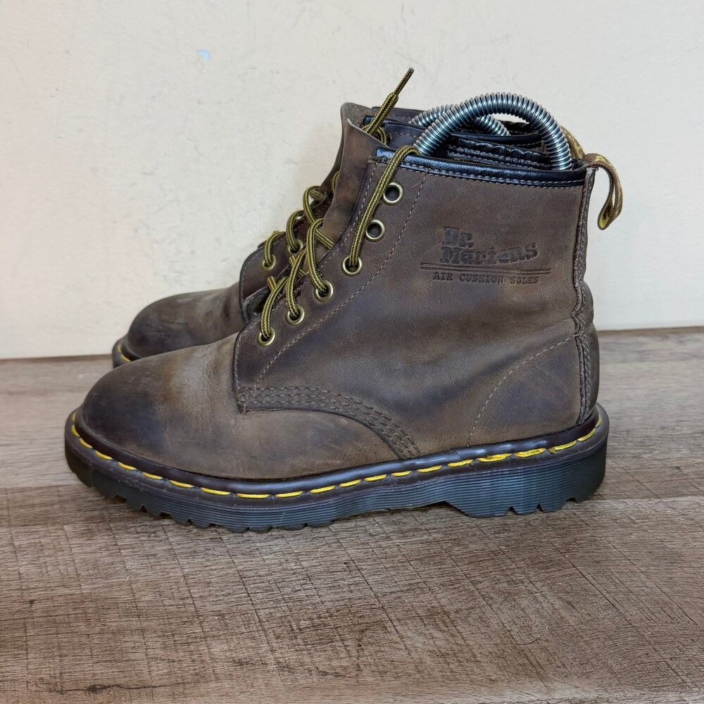 Dr. Martens Doc made in England Rare 90s Vintage Crazy Horse 101 Boots UK5 US7